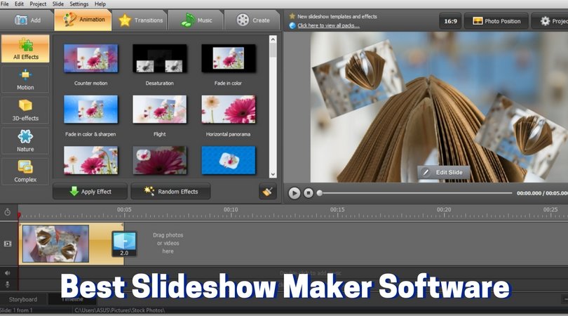 photo slideshow software mac